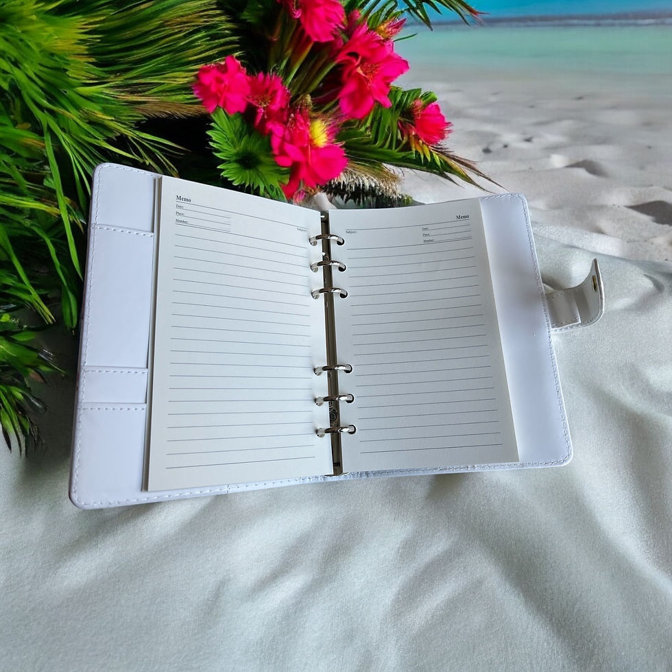 Thumbnail: Pink Flamingo Dream: A Stylish Faux Leather Journal for Everyday Inspiration