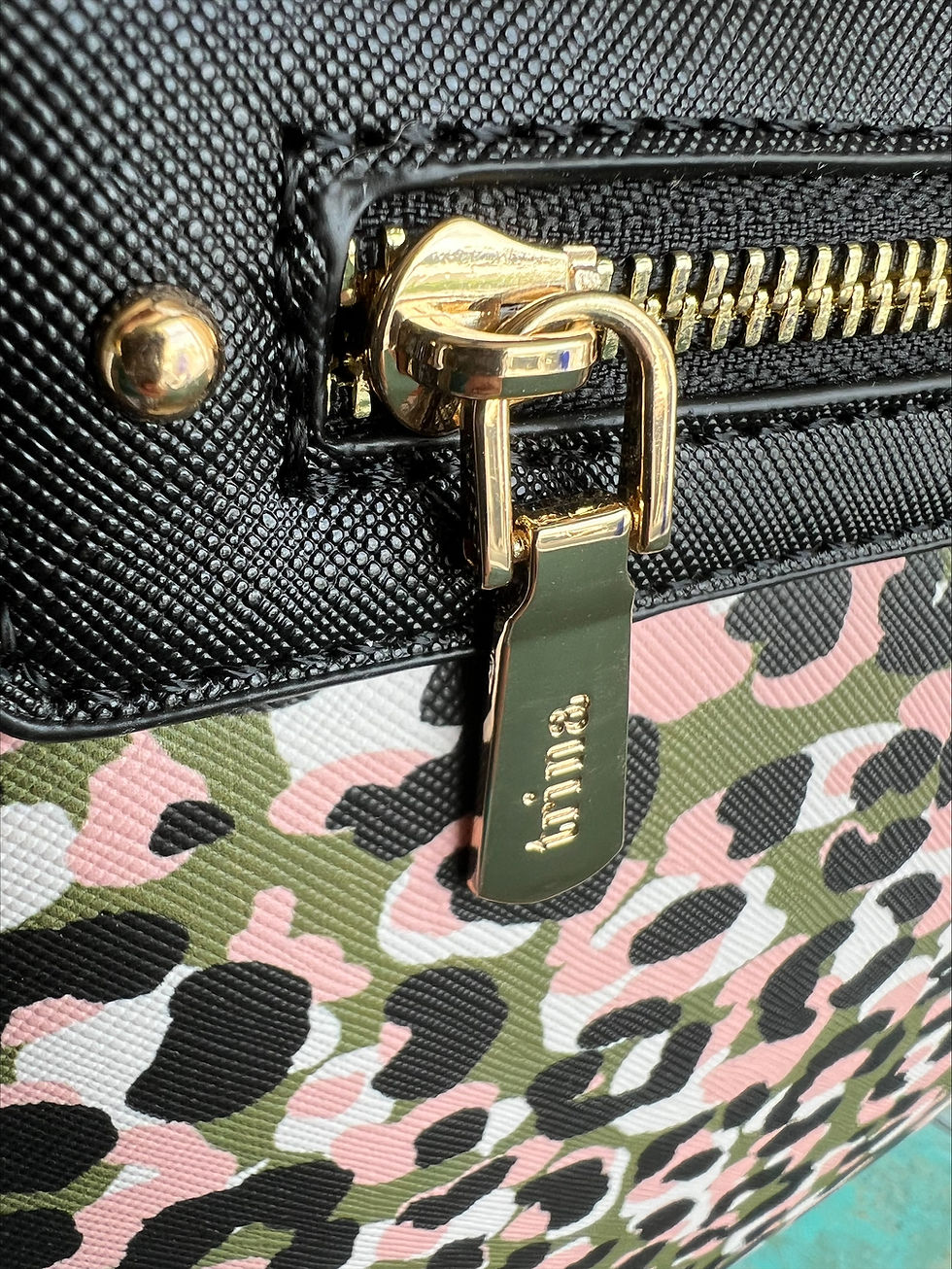 Thumbnail: Trina Turk Leopard Print Double Handled Tote with Detachable Strap