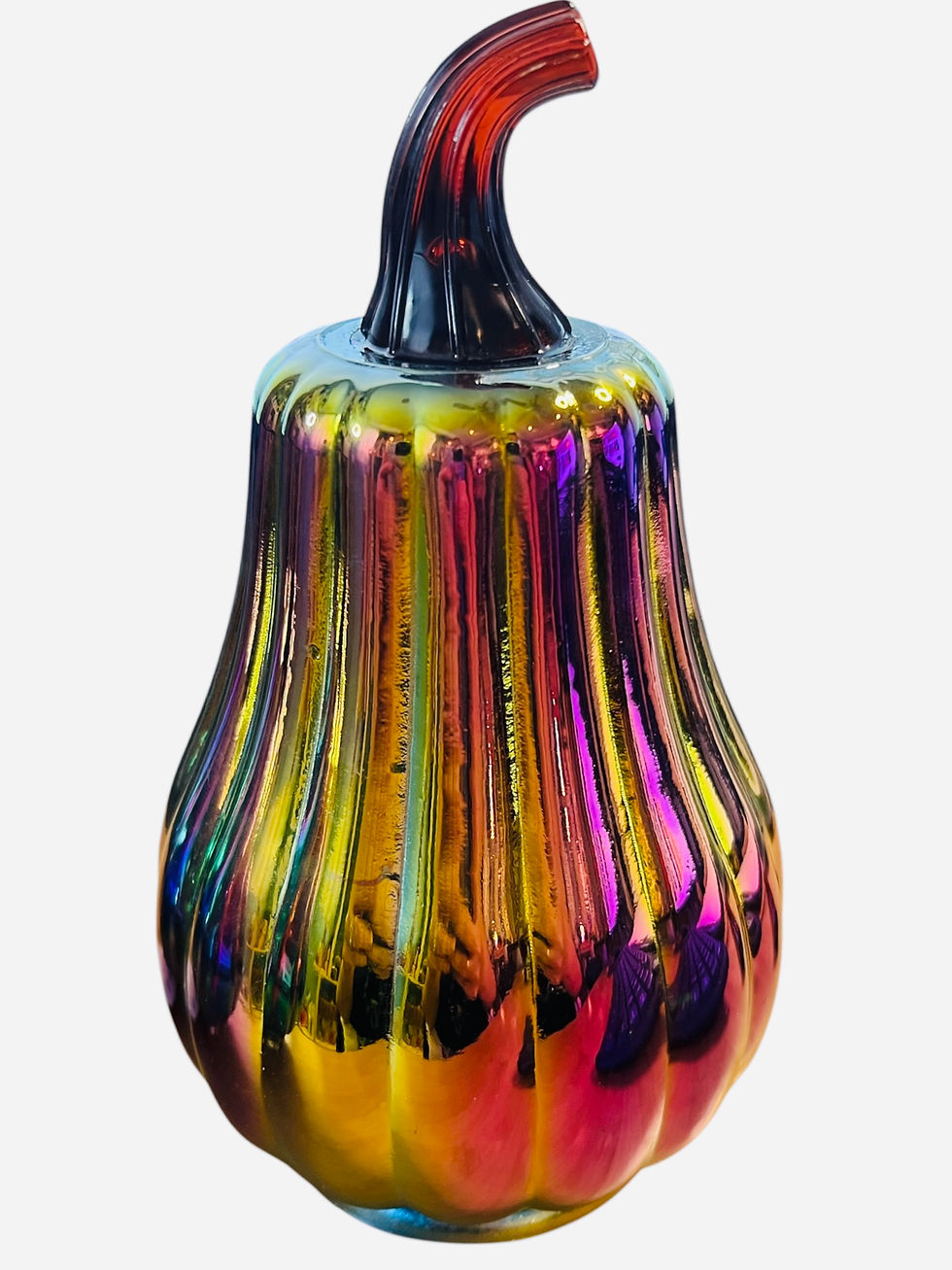Thumbnail: Iridescent Glass Pumpkins – Elegant Fall & Halloween Decor