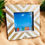 Thumbnail: Opalhouse 4" x 4" Chevron Photo Frame – Natural Wood & Cream