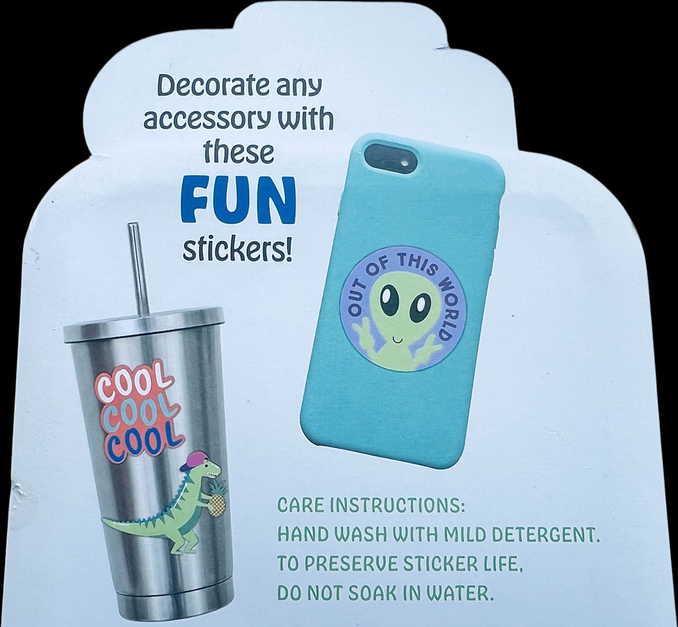Thumbnail: 🌈 16 Groovy Stickers – Stick on the Fun!