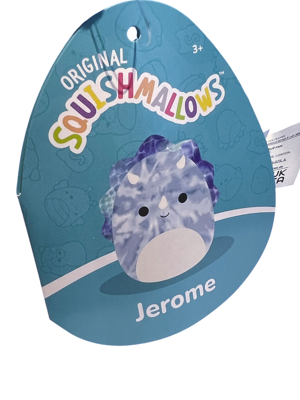 Thumbnail: Squishmallows Jerome the Triceratops – 5" Plush