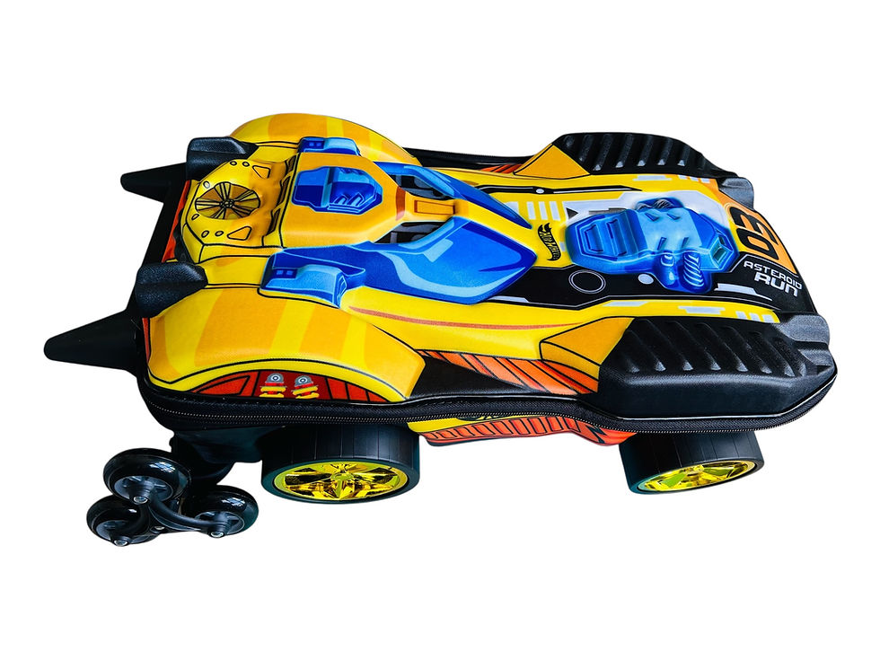 Thumbnail: Hot Wheels Kids’ Rolling Carry-On – Asteroid Run Race Car Design