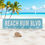Thumbnail: Beach Bum Blvd Coastal Wall Sign – Nautical Beach Décor