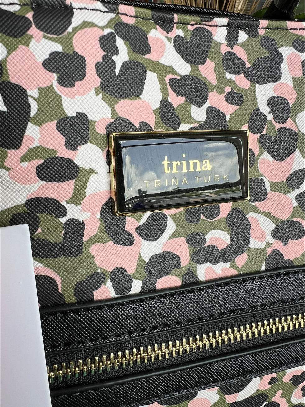 Thumbnail: Trina Turk Leopard Print Double Handled Tote with Detachable Strap