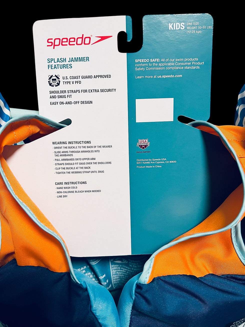 Thumbnail: Speedo Splash Jammer: Coast Guard Approved, Kid Approved!