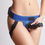 Thumbnail: Strap On Me Leatherette Curious Harness - Metallic Blue