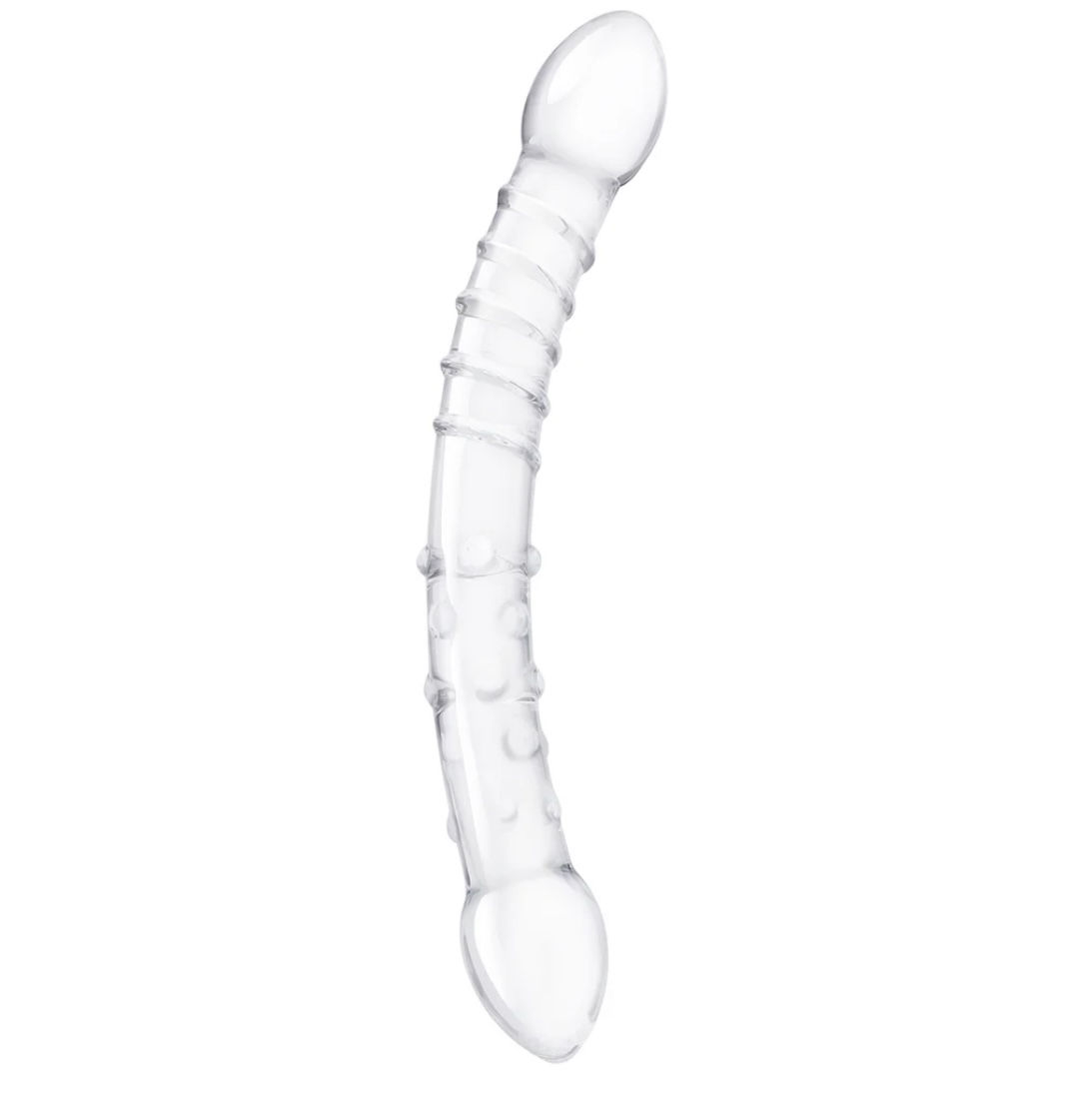 Electric Eel gläs 12 Inch Girthy Double Trouble Dildo