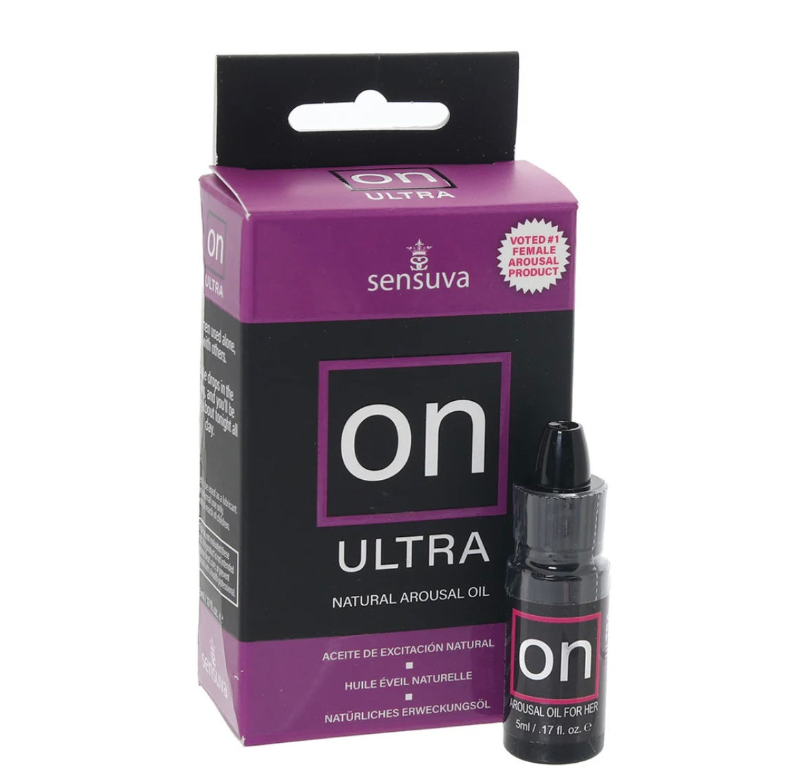 Sensuva ON Ultra Natural Arousal Oil in 5ml/0.17oz