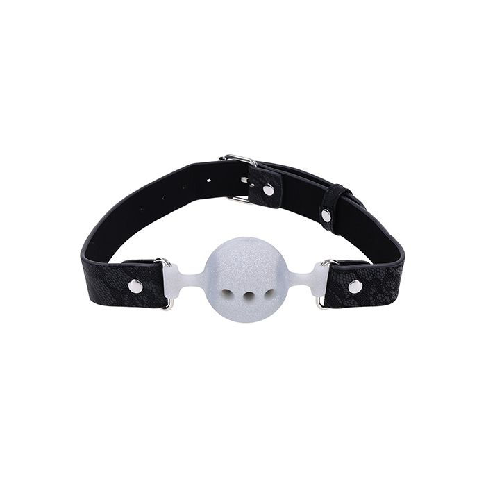 Thumbnail: Sex & Mischief Lace Silicone Breathable Ball Gag