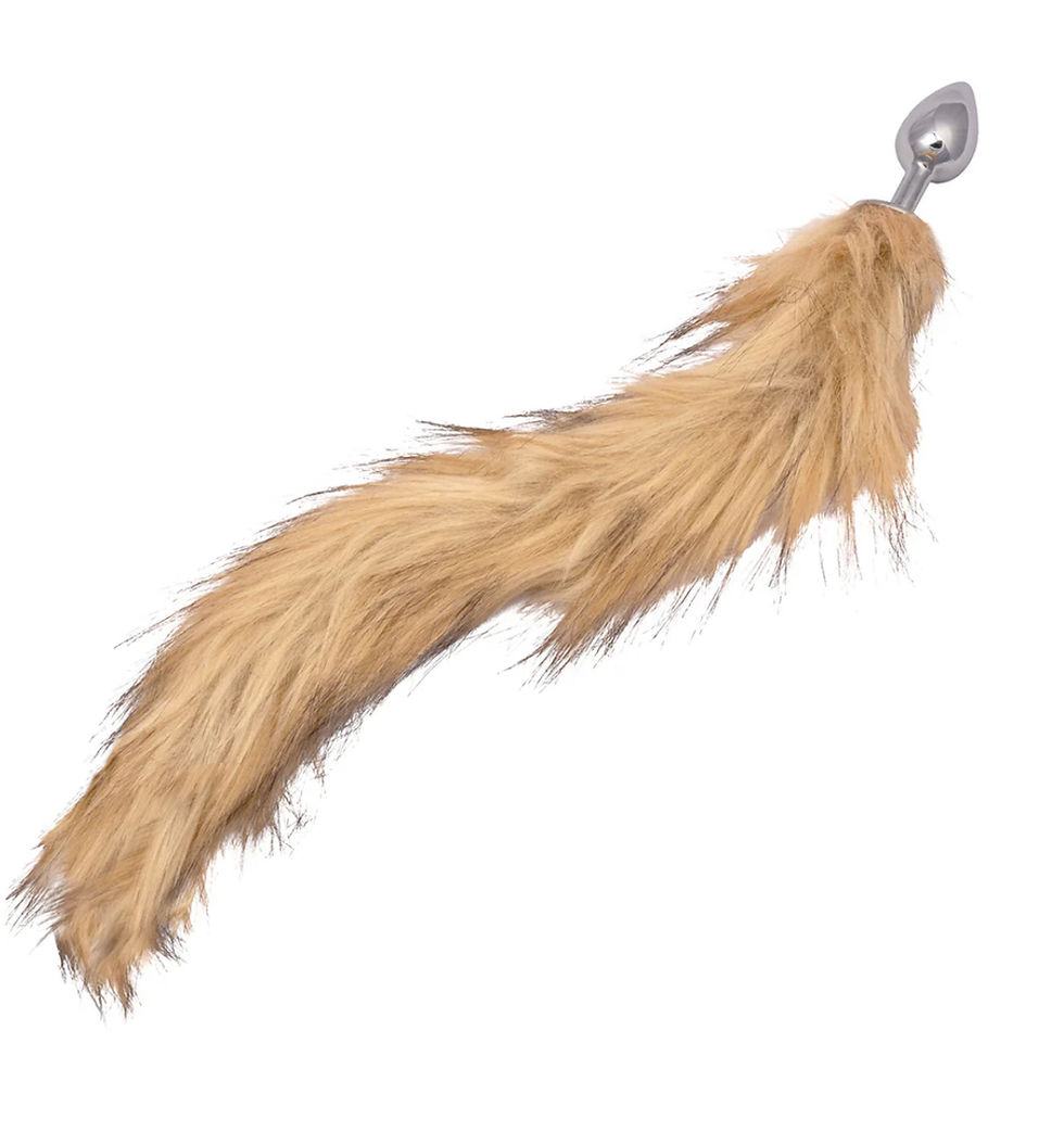 Thumbnail: CalExotics Running Wild Brown Tail Plug