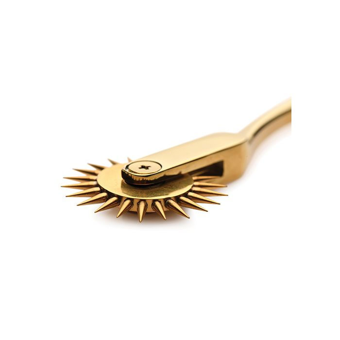 Thumbnail: Master Series Gold Sensation Wartenberg Wheel - Gold