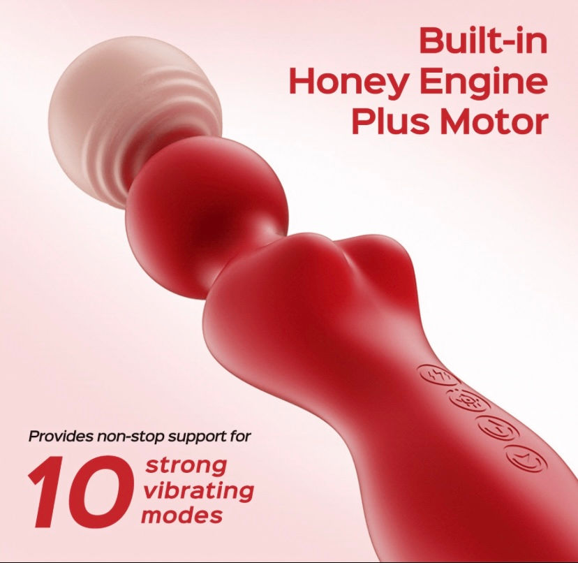 Thumbnail: THE EMPRESS Clit Licking & Sucking Stimulator with Wand Massager