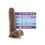 Thumbnail: Blush Au Naturel 7" Sensa Feel Dildo - Chocolate