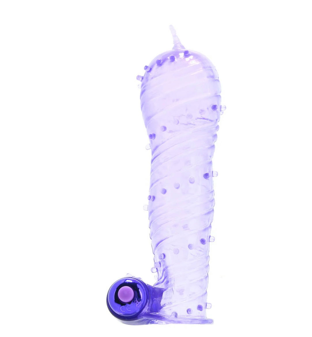 Pipedream Classix Textured Sleeve and Bullet in Purple