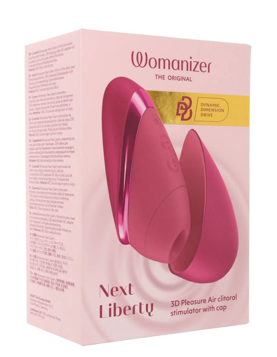 Womanizer Womanizer Next Liberty 3D Clitoral Stimulator in Pink