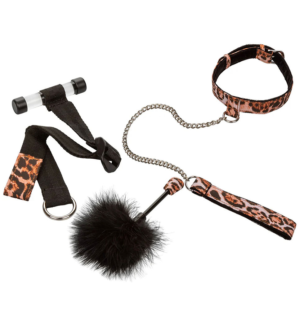 Thumbnail: Unleashed Adventure Leopard Bondage Set