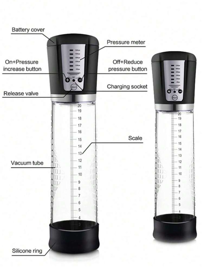 Thumbnail: 1pc Penis Exercise Toy Male Masturbator, Men's Sex Toys Penis Pump Male Adult To