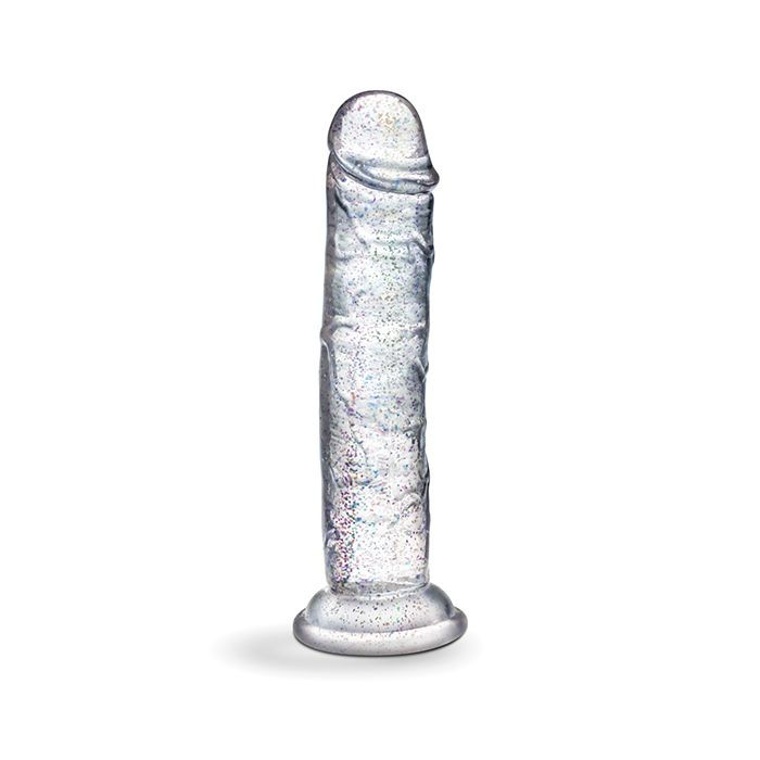 Thumbnail: Blush Naturally Yours - Gala - Sparkling Clear Dildo