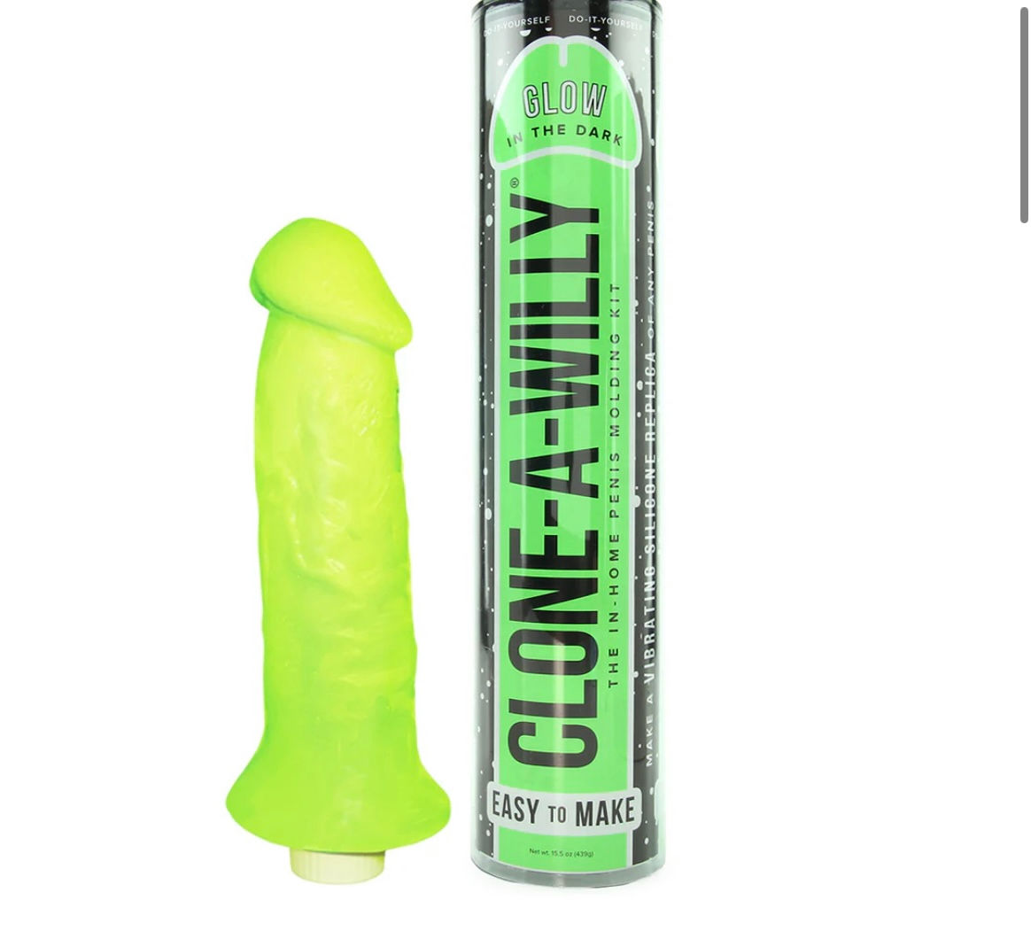 Empire Labs Clone-A-Willy Vibrator Kit in Glow in the Dark