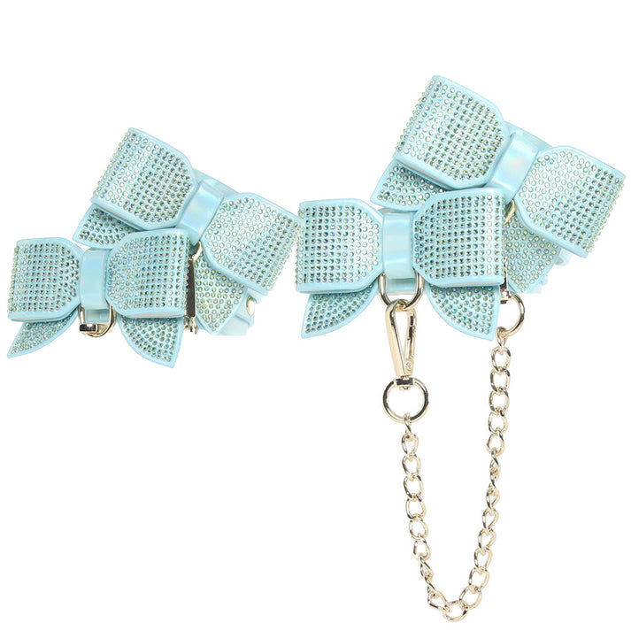 Thumbnail: Ouch! Paris Collection Bondage Kit with Bag in Blue