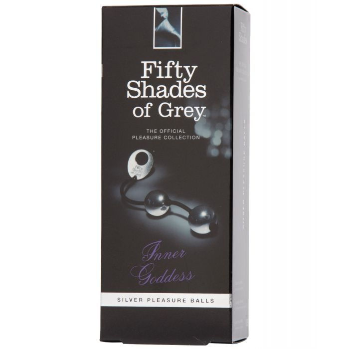 Fifty Shades of Grey Inner Goddess Silver Metal Pleasure Balls