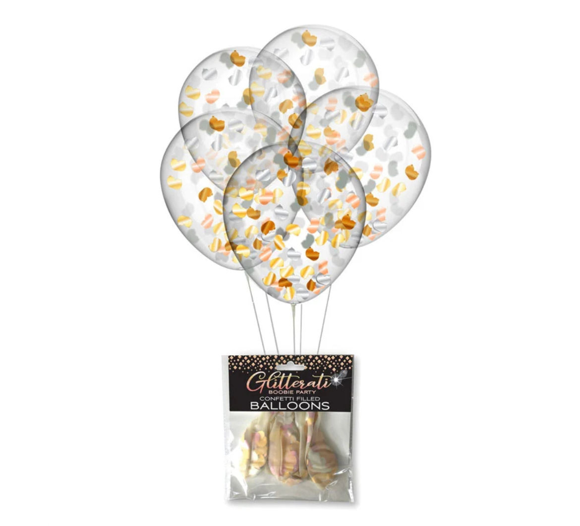 Boobie Confetti Balloons