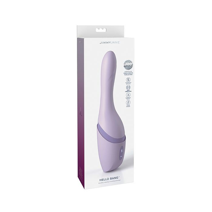 Thumbnail: JimmyJane Hello Bang Thrusting Vibrator