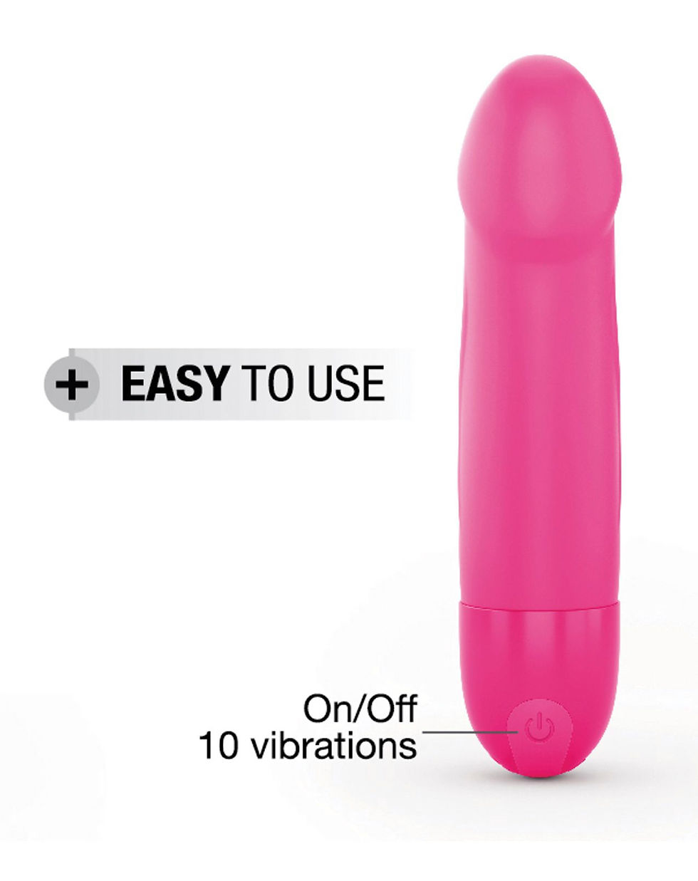 Thumbnail: Dorcel Real Vibration S 6" Rechargeable Vibrator - Pink
