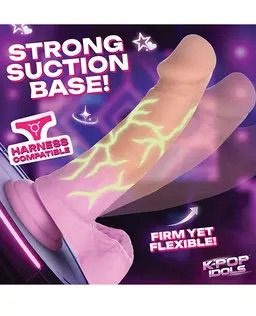 Thumbnail: K Pop Idols Silicone Dildo w/Balls #2