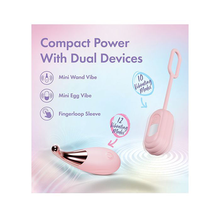 Thumbnail: Blush Play With Me Wanderlust 4 Piece Vibrator Set - Pink