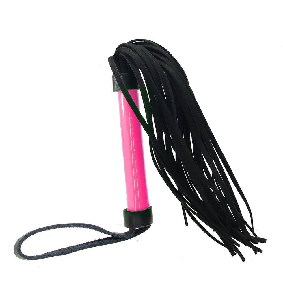 Thumbnail: Electra Play Things Flogger in Neon Pink