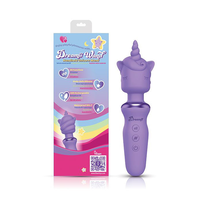 Thumbnail: Dreamii Powerful Unicorn Wand - Lilac Whirl