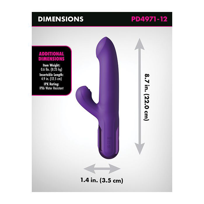 Thumbnail: Fantasy for Her Super SoniX Thruster - Purple