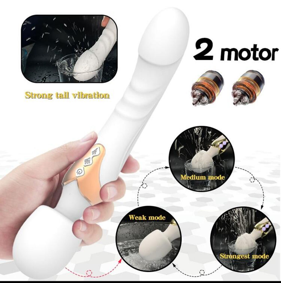 Thumbnail: Powerful AV Vibrator Dildos Wand for Women 10 Modes Clitoris Stimulator G Spot V