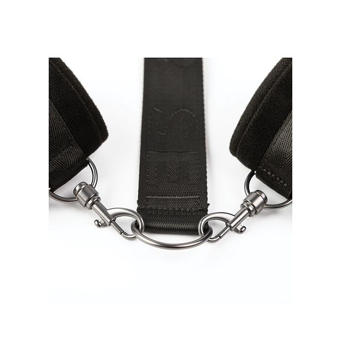 Thumbnail: Sei Mio Neck Firmly in Check Adjustable Neck & Wrist Restraint Kit - Black
