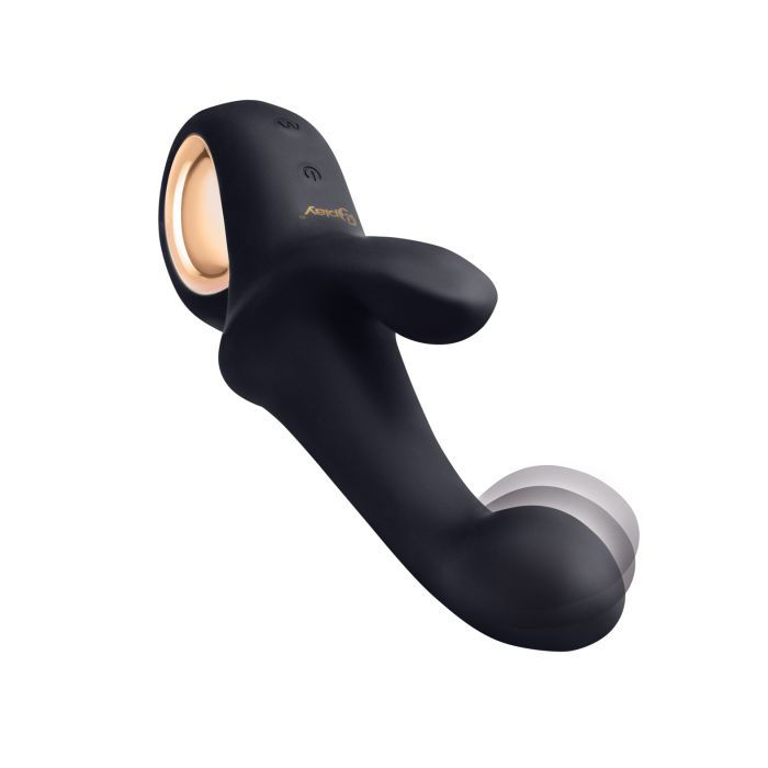 Thumbnail: Bodywand G-Play Dual Stim Squirt Master - Black