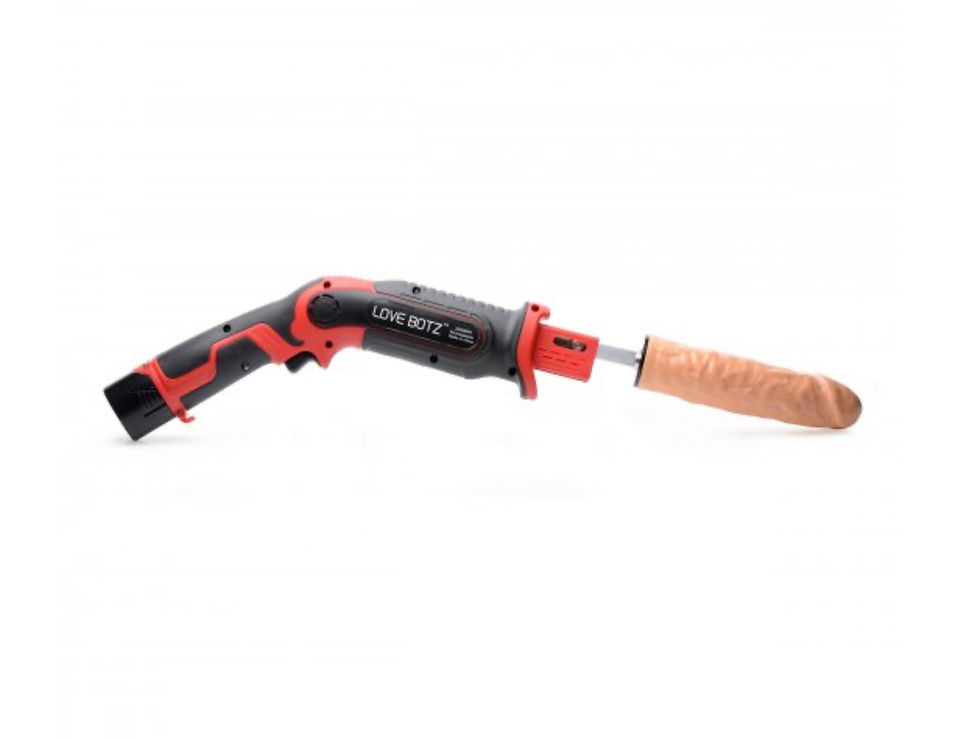 Thumbnail: Thrust-Bot Handheld Multi-Speed Sex Machine