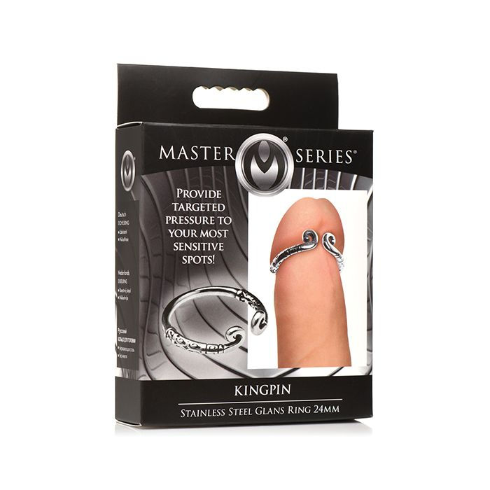 Master Series Kingpin Stainless Steel 24mm Glans Ring
