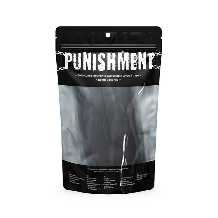 Punishment Thigh to Wrist Restraints