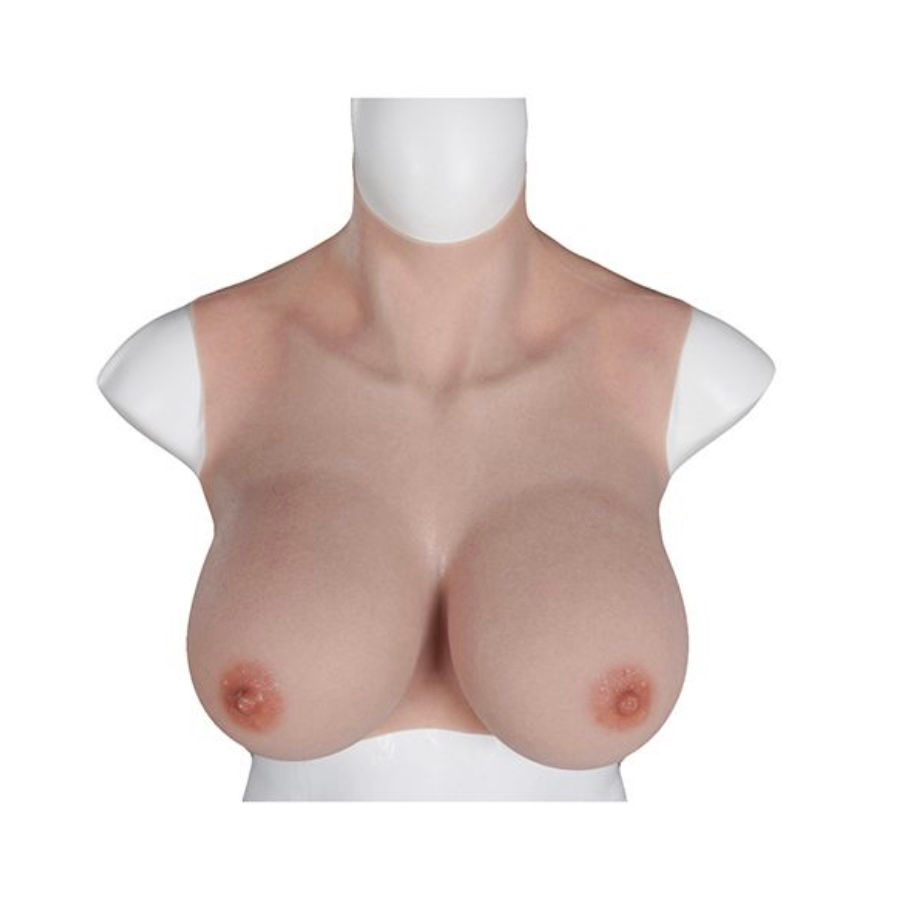 Thumbnail: XX-DREAMSTOYS Ultra Realistic E Cup Breast Form Large - Ivory