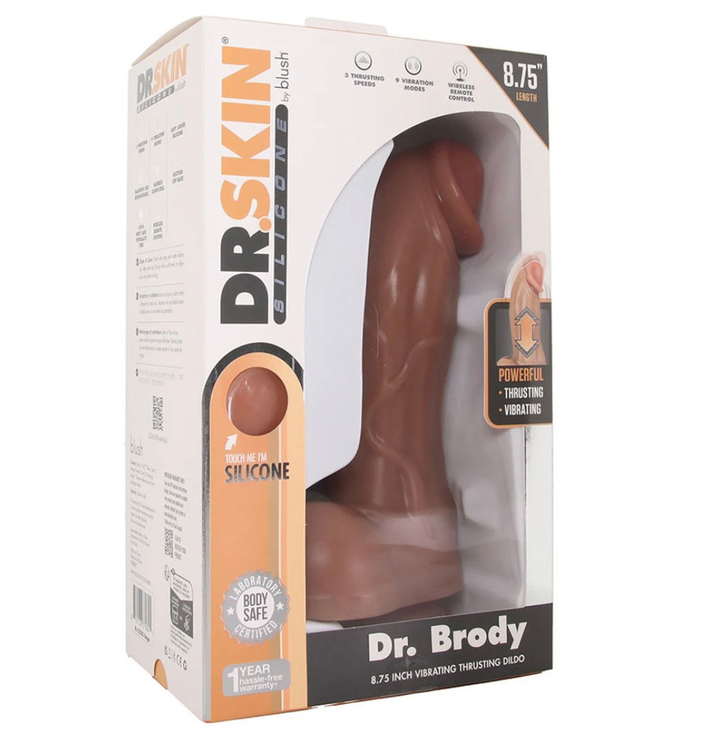Dr. Skin Dr. Brody 8.75 Inch Thrusting Vibe