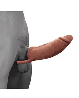 Thumbnail: The Great Extender 2 in 1 7" Extender & Masturbator - Brown
