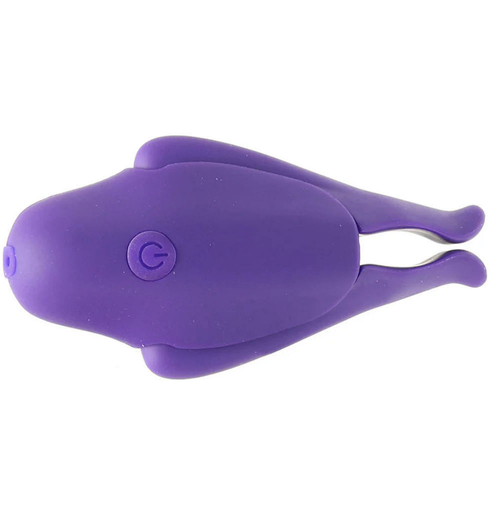 Thumbnail: Nipplettes Rechargeable Vibrating Clamps in Purple