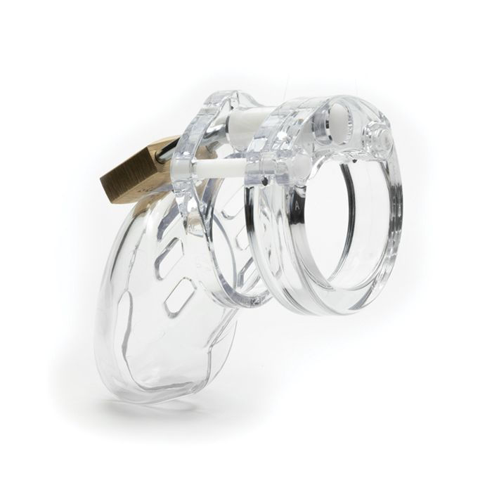 Thumbnail: CB-6000S 2 1/2" Cock Cage & Lock Set - Clear