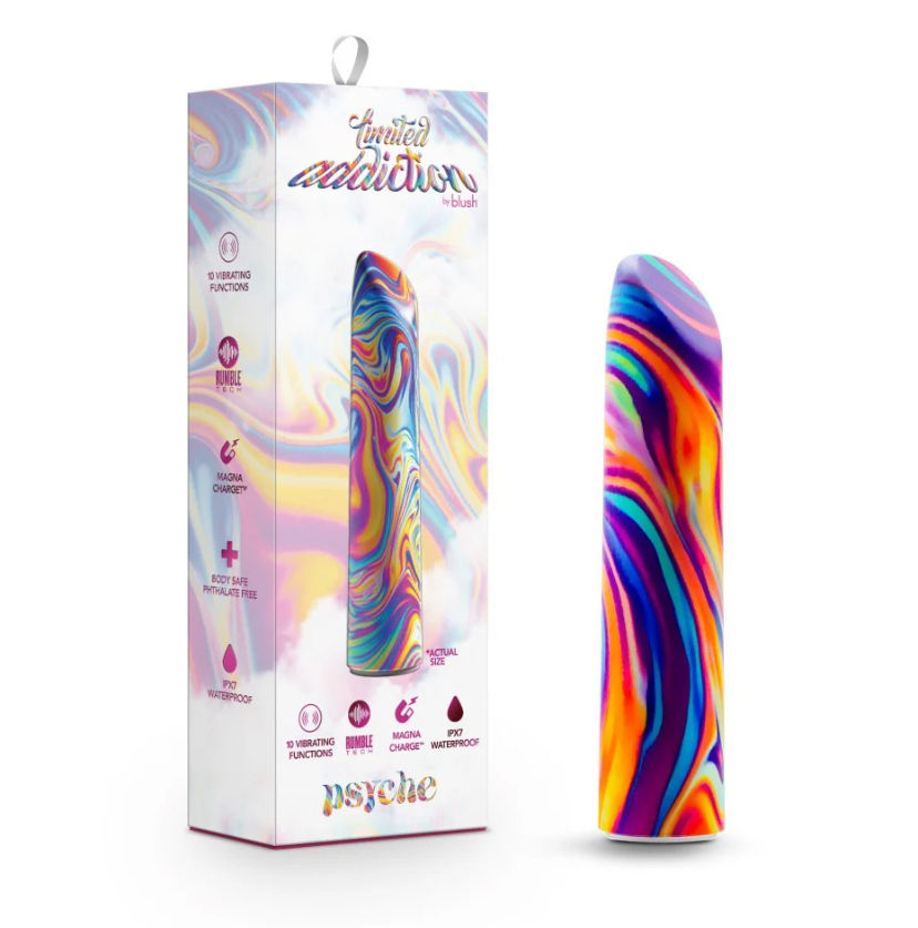 Psyche Power Vibe Rainbow Vibrator