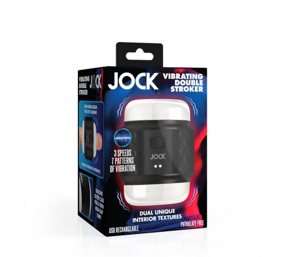 Jock - Vibrating Double Stroker