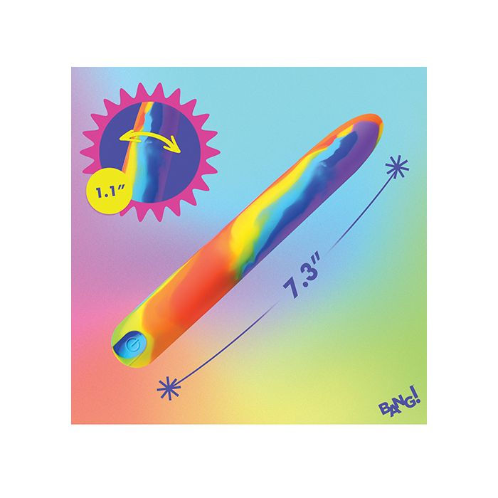 Thumbnail: Bang! Rainbow Silicone Vibrator