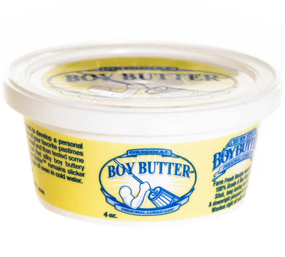 Boy Butter Oil Based Personal Lubricant Original Formula 4 oz
