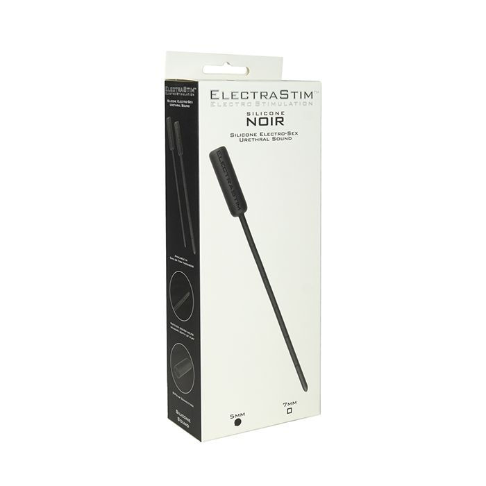 ElectraStim Silicone Noir Flexible Electro Sound - 5mm